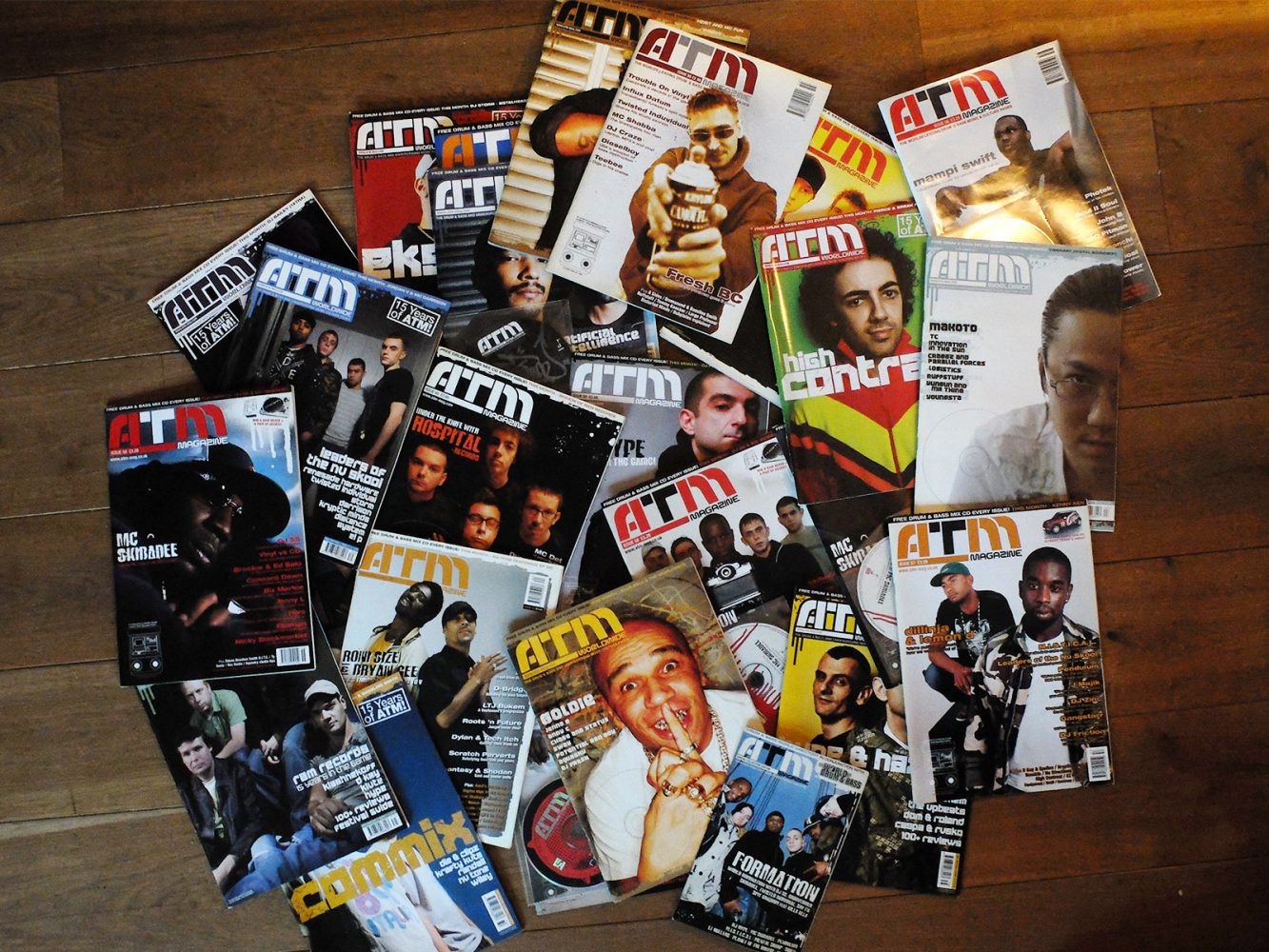 Covers/Art Direction for ATM magazine